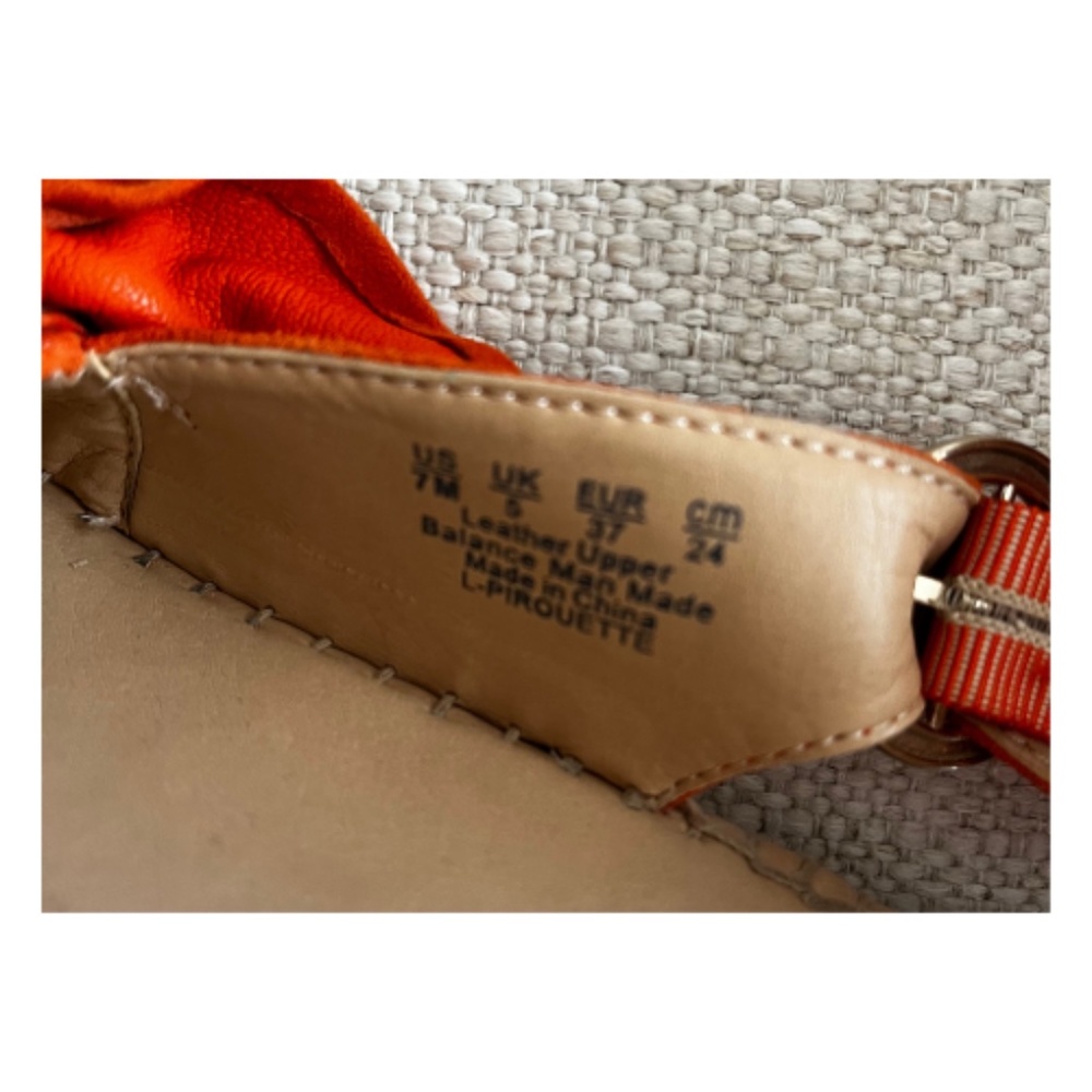 Women's Franco Sarto Tangerine Pirouette Suede Espadrille Slingback Sandals. 7M - Picture 7 of 16